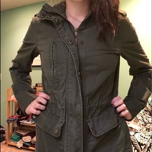 Army green jacket